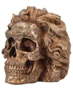Albert Einstein Totenschädel 21cm -Halloween Deko Verkäufe albert einstein totenkopf albert einstein totenschaedel albert einstein skull 54562 03