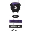 All Witches Welcome Mit Hexenkessel 30cm -Halloween Deko Verkäufe all witches welcome hexenkessel haengeschild 30cm halloween horror und hexen dekoration witchy halloween decoration 53409