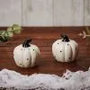 Halloween Kürbis Salz & Pfefferstreuer Beige