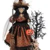 Beleuchtete Geisterhexe Aus Dem Märchenwald 54cm -Halloween Deko Verkäufe beleuchtete maechenhexe aus dem geisterwald lighted haunted trail witch on base halloween deko 54767 01