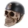 Biker Totenschädel Mit Helm
