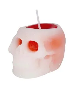 Blutende Totenkopf Kerze 6 Cm -Halloween Deko Verkäufe blutende totenkopf kerze 6cm halloween kerze halloween dekoration totenschaedel kerze gothic kerze gothic deko gotich geschenkartikel 53752