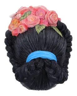 Calavera De Azucar Totenschädel 19cm 12 Calavera De Azucar Totenschädel 19cm -Halloween Deko Verkäufe calavera de azucar totenkopf calavera de azucar skull dia de los muertos figur 54563 04