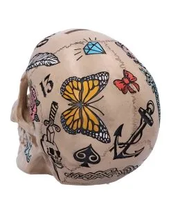 Calavera Tattoo Totenkopf Sparkasse -Halloween Deko Verkäufe calavera tattoo totenschaedel sparkasse calavera tattoo totenkopf spardose calavera tattoo skull fund 39512 03