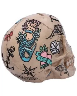 Calavera Tattoo Totenkopf Sparkasse -Halloween Deko Verkäufe calavera tattoo totenschaedel sparkasse calavera tattoo totenkopf spardose calavera tattoo skull fund 39512 04