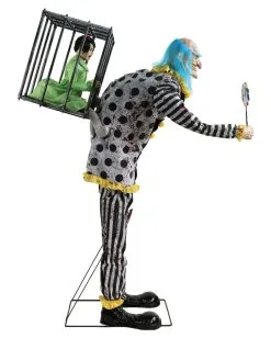 Happy Candy Clown Halloween Animatronic 8 Happy Candy Clown Halloween Animatronic -Halloween Deko Verkäufe creepy candy clown halloween animatronic geisterbahnfiguren und animatronics halloween deko mr happy candy clown animatronic 39614 3