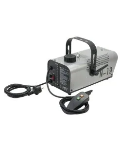 EUROLITE N-19 Nebelmaschine Silber 700 W -Halloween Deko Verkäufe eurolite n 19 nebelmaschine silber 700 watt halloween nebelmaschine halloween lichteffekt 39788 03