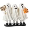 3 Niedliche Happy Halloween Geister 20x16 Cm -Halloween Deko Verkäufe geister trio happy halloween ghost trio happy halloween niedliche geister figuren halloween deko 53797