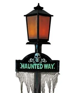 Schaurige Straßenlaterne Mit Licht & Sound 6 Schaurige Straßenlaterne Mit Licht & Sound -Halloween Deko Verkäufe gespenstische halloween strassenlaterne mit licht und sound halloween lantern decor 51425 2