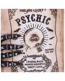 Hellseher Zauberbuch Deko 25,8cm -Halloween Deko Verkäufe grimoire hexenbuch deko psychic compendium deco halloween tischdekoration 51062 05