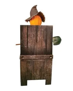 Schaurige Kürbis Vogelscheuche Halloween Animatronic -Halloween Deko Verkäufe grinsende kuerbis vogelscheuche halloween animatronic jack pumpkin halloween animatronic halloween und horror deko und animatronics 50974 2
