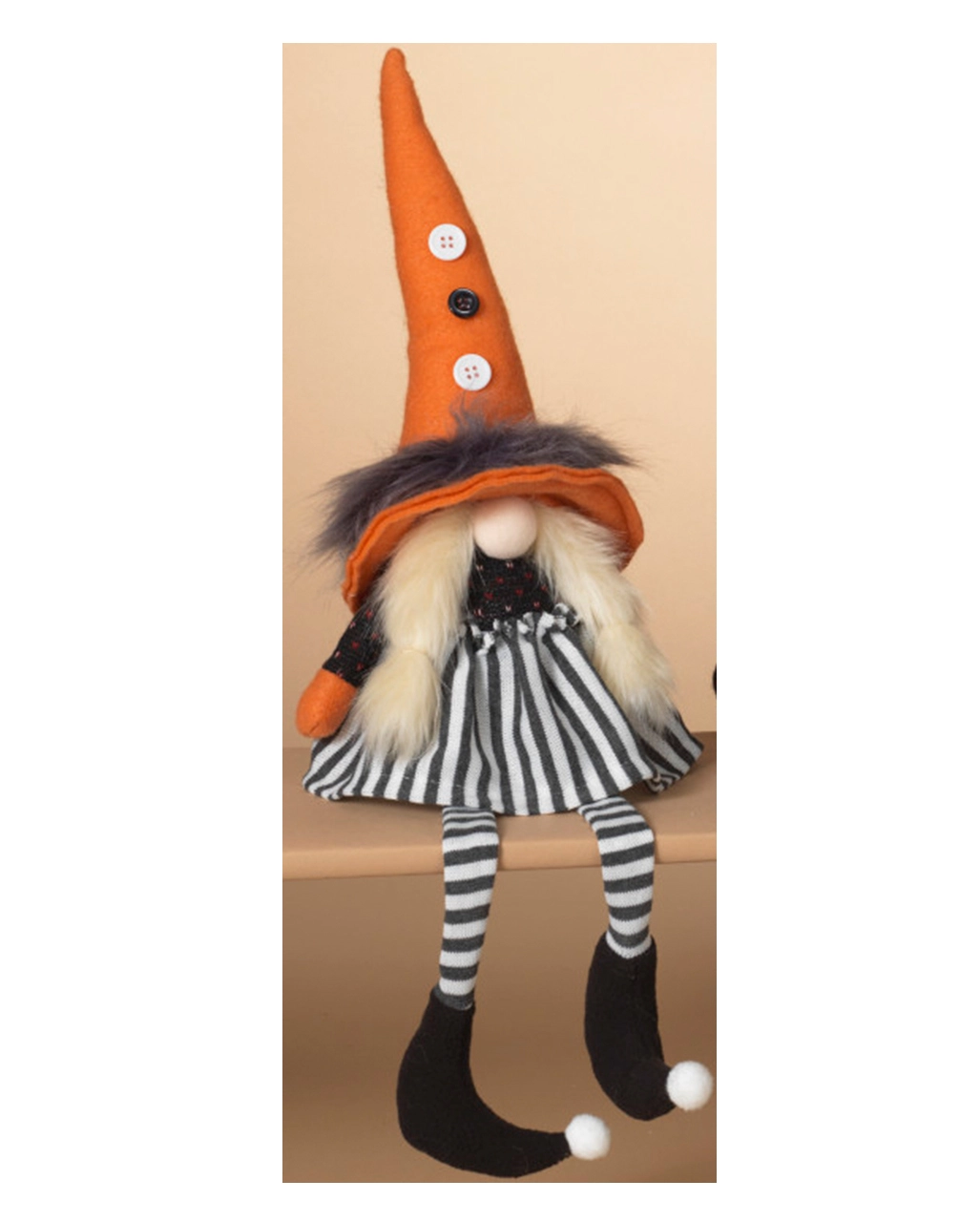 Weiblicher Hexen Gnom Als Kantenhocker 55cm 4 Weiblicher Hexen Gnom Als Kantenhocker 55cm – Bild 2