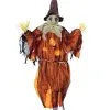 Hängende Vogelscheuche Mit Stroh Orange -Halloween Deko Verkäufe haengende vogelscheuche orange 90cm 37480