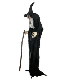 Halloween Figur Hexe Agatha 180cm -Halloween Deko Verkäufe halloween animatronic hexe agatha 180cm halloween und horror deko und animierte props halloween props 52978 3