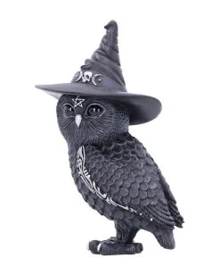Walpurgisnacht Eule Mit Hexenhut 13,5cm -Halloween Deko Verkäufe halloween eule mit hexenhut walpurgisnacht eule mit hexenhut halloween owl with witch hat 50745 03