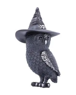 Walpurgisnacht Eule Mit Hexenhut 13,5cm -Halloween Deko Verkäufe halloween eule mit hexenhut walpurgisnacht eule mit hexenhut halloween owl with witch hat 50745 04