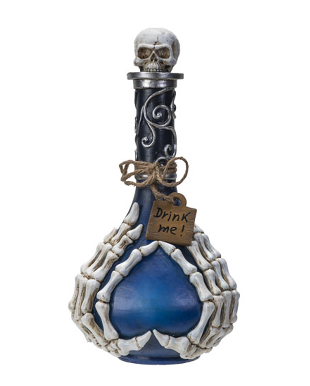 Skelett Giftflasche Mit Totenkopf 4 Skelett Giftflasche Mit Totenkopf – Bild 2