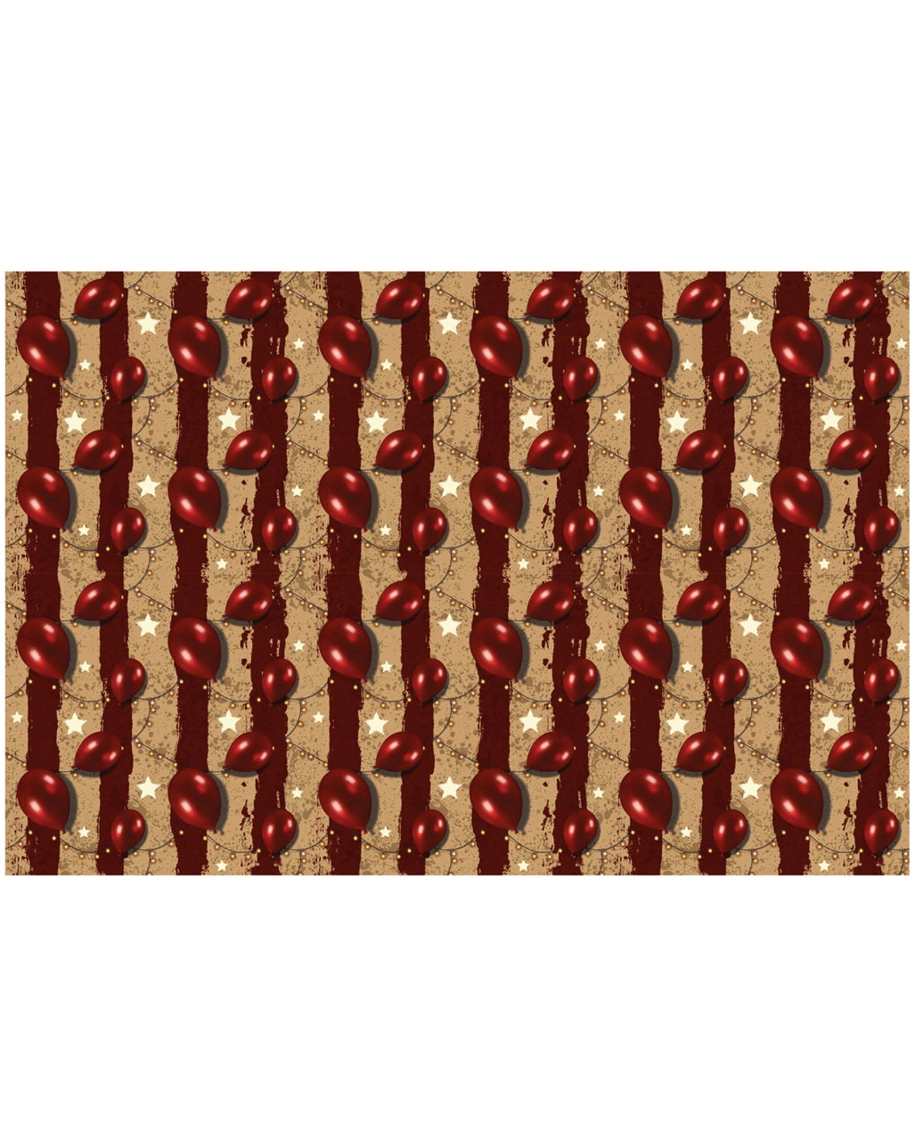 Horror Clown Zirkus Halloween Tischdecke 4 Horror Clown Zirkus Halloween Tischdecke – Bild 2