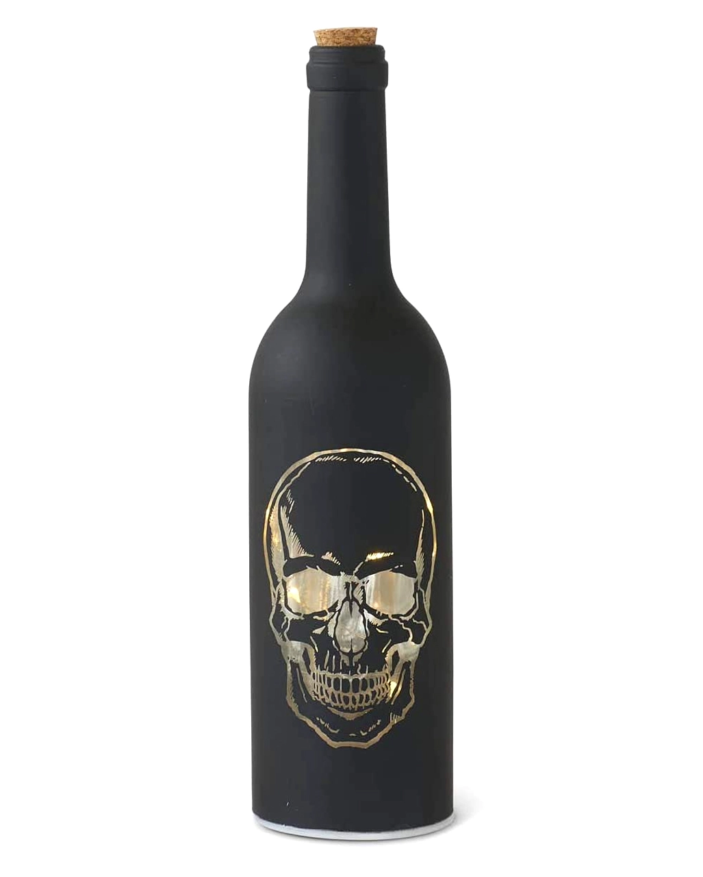 Halloween Totenkopf LED Flasche 3 Halloween Totenkopf LED Flasche
