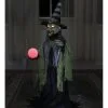 Hexe Mit Hexenkugel Halloween Animatronic -Halloween Deko Verkäufe hexe mit wahrsagekugel halloween animatronic fortune teller witch halloween animated prop horror und halloween deko 51248