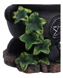 Hexenkessel Mit Efeu Kerzenhalter 2er Set -Halloween Deko Verkäufe hexenkessel mit efeu teelichthalter 2er set witches cauldron with ivy candle holder halloween tischdeko 51064 05