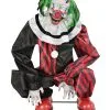Hockender Horror Clown Animatronic Mit Bewegung