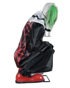 Hockender Horror Clown Animatronic Mit Bewegung -Halloween Deko Verkäufe hockender horror clown animatronic mit bewegung licht und sound 37580 2