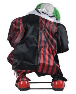 Hockender Horror Clown Animatronic Mit Bewegung -Halloween Deko Verkäufe hockender horror clown animatronic mit bewegung licht und sound 37580 3