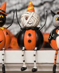 Johanna Parker Kürbis Mumie Vintage Figur -Halloween Deko Verkäufe johanna parker mumie pumpkin body vintage figur mummy pumpkin body vintage figure halloween dekoration 52923 2