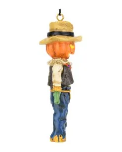 Kürbis Vogelscheuche Christbaumkugel 9,5cm -Halloween Deko Verkäufe kuerbis vogelscheuche weihnachtskugel halloween und horror weihnachtsdeko scarecrow ornament 54755 4