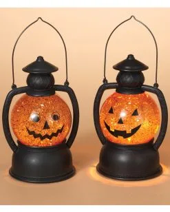 Leuchtende Wasserkugel Halloween Kürbis Laterne 20cm -Halloween Deko Verkäufe leuchtende halloween kuerbis wasserkugel laterne 20cm lighted halloween spinning water globe pumpkin lantern 54173 2