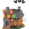 Mickey Mouse's Kürbis Schloss 17,5cm -Halloween Deko Verkäufe mickey mouse pumpkin manor mickey mouse kuerbis schloss disney halloween dekoration 53671 01