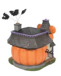 Mickey Mouse's Kürbis Schloss 17,5cm -Halloween Deko Verkäufe mickey mouse pumpkin manor mickey mouse kuerbis schloss disney halloween dekoration 53671 02