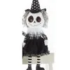 Frau Knochenhexe Kantenhocker Figur 40cm -Halloween Deko Verkäufe mrs bone skully kantenhocker figur 40cm mrs boneskully sitting figure halloween skeletthexe figur halloween deko kinder 53801