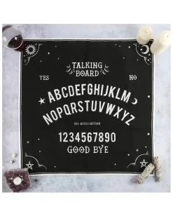 Spirit Board Wicca Altar-Tuch 70x70cm 5 Spirit Board Wicca Altar-Tuch 70x70cm -Halloween Deko Verkäufe ouija board wicca altar tuch spirit talking board altar cloth gothic deko 50652 02