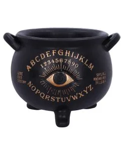 Spirit Hexenkessel Mit Auge 22,3cm 10 Spirit Hexenkessel Mit Auge 22,3cm -Halloween Deko Verkäufe ouija hexenkessel mit sehendem auge ouija witches cauldron with seeing eye halloween deko 51061 04