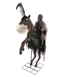 Reitender Tod Halloween Animatronic -Halloween Deko Verkäufe reitender tod halloween animatronic reapers ride animated prop professionelle halloween deko halloween dekoration 39795