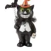 Hexenkatze Im Smoking Und Hexenhut Figur 19cm -Halloween Deko Verkäufe schwarze katze im smoking mit hexenhut und fledermaus figur 19cm kinderfreundliche halloween dekoration halloween kinderparty katzen dekoration 53779
