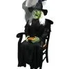 Sitzende Hexe Mit Schnappkopf 1 Sitzende Hexe Mit Schnappkopf -Halloween Deko Verkäufe sitzende hexe mit schnappkopf sitting witch with snapping head halloween animatronic 38879 01