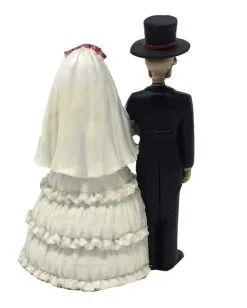 Skelett Hochzeitspaar 14 Cm -Halloween Deko Verkäufe skelett brautpaar day of the dead hochzeitspaar dia de los muertos brautpaar 36506 03