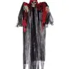 Skelett Reaper Hängefigur Mit Rot-Schwarzer Kutte 120cm 2 Skelett Reaper Hängefigur Mit Rot-Schwarzer Kutte 120cm -Halloween Deko Verkäufe skelett geist haengefigur mit rot schwarzer kutte 120cm skeleton reaper hanging decoration 52007