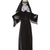 Nonne Als Skelett Hängefigur -Halloween Deko Verkäufe skelett nonne haengefigur skeleton nun hanging prop skelett deko halloween deko 51992 01