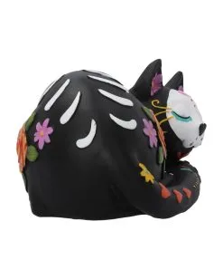Schlafende Sugar Skull Katze 22cm -Halloween Deko Verkäufe sleepy sugar skull katze schlafende sugar skull katze sleepy sugar skull cat 50725 06