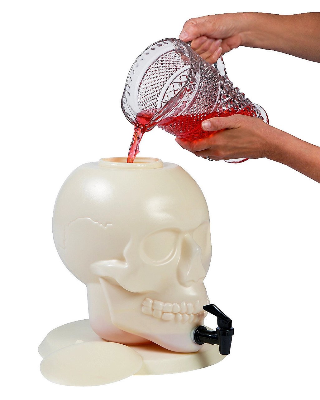 Totenkopf Getränkespender 4 Totenkopf Getränkespender – Bild 3