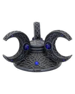 Dreifach Mond Kristallkugel Halter 10cm -Halloween Deko Verkäufe triple moon kristallkugel halter triple moon wahrsagekugel halter triple moon crystal ball holder 50793 05