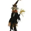 Strampelnde Hexe Hängefigur 1 Strampelnde Hexe Hängefigur -Halloween Deko Verkäufe zappelnde hexe haengefigur kicking witch hanging prop halloween deko 54107 01