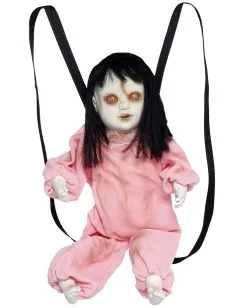 Animierte Zombie Puppe Zum Umschnallen 57cm 7 Animierte Zombie Puppe Zum Umschnallen 57cm -Halloween Deko Verkäufe zappelnde zombie puppe zum umschnallen fidgeting zombie strap on doll halloween animatronic rucksack 53370 2