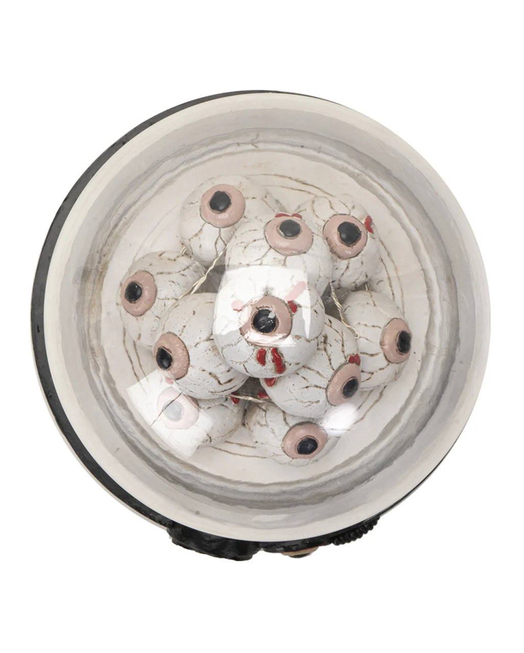 Beleuchteter Augenhügel Unter Glashaube 18cm 5 Beleuchteter Augenhügel Unter Glashaube 18cm – Bild 3