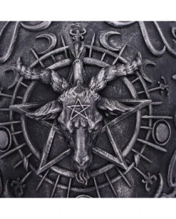 Baphomet's Worship Totenschädel 19,5cm -Halloween Deko Verkäufe baphomets worship totenkopf baphomets woreship totenschaedel baphomets worship skull 53448 06