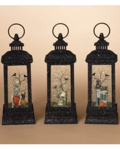 Leuchtende Halloween Wasserkugel Laterne 28cm 6 Leuchtende Halloween Wasserkugel Laterne 28cm -Halloween Deko Verkäufe beleuchtete halloween wasserkugel laterne 28cm lighted spinning water globe halloween lantern halloween deko 54182 2